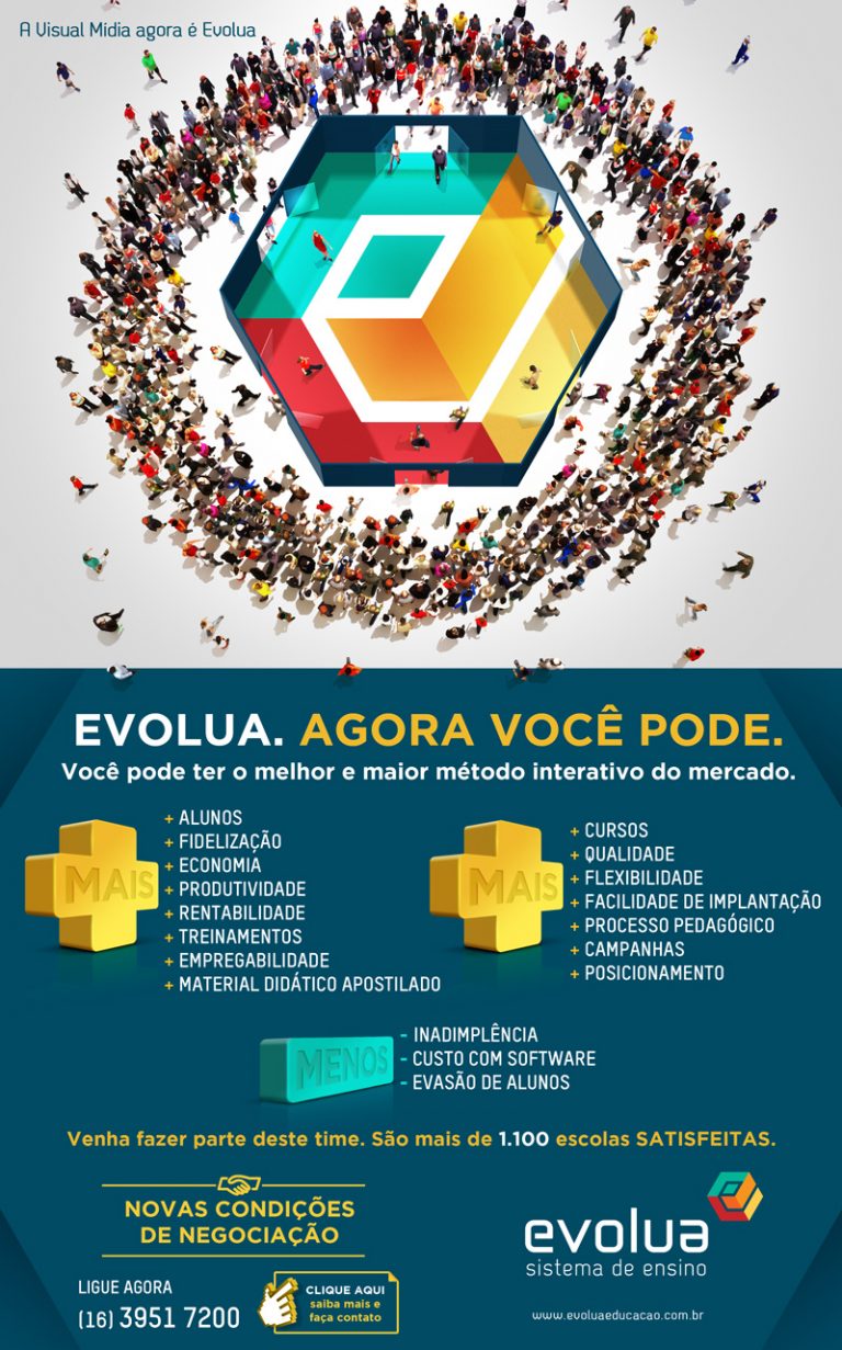 Evolua lança campanha para novas escolas - Blog Ensino Interativo
